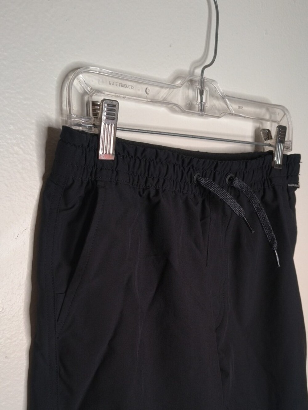 Quiksilver Black Elastic Waist Swim Shorts - Picture 4 of 14